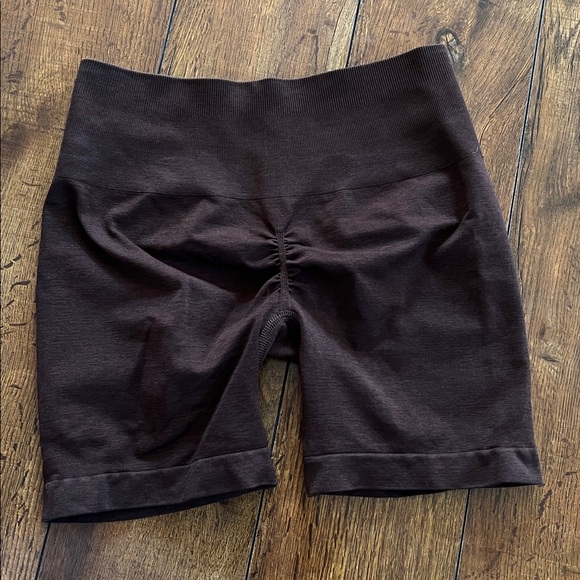 YoungLA Women's Chocolate Athletic Shorts - Picture 4 of 4